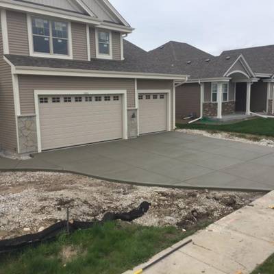 Durable concrete patio installation in Waukesha enhances outdoor space